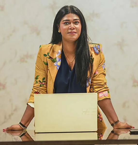 La Fantaisie Founder Rachel J
Amirtharaj.
