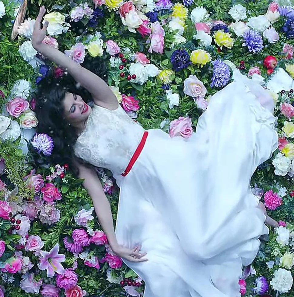 Celebrity Couple Styled In La
Fantaisie Wedding Couture.