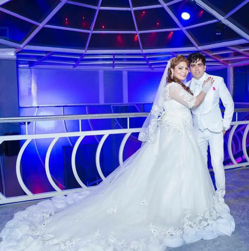 Celebrity Showcasing Luxury Bridal
Wear