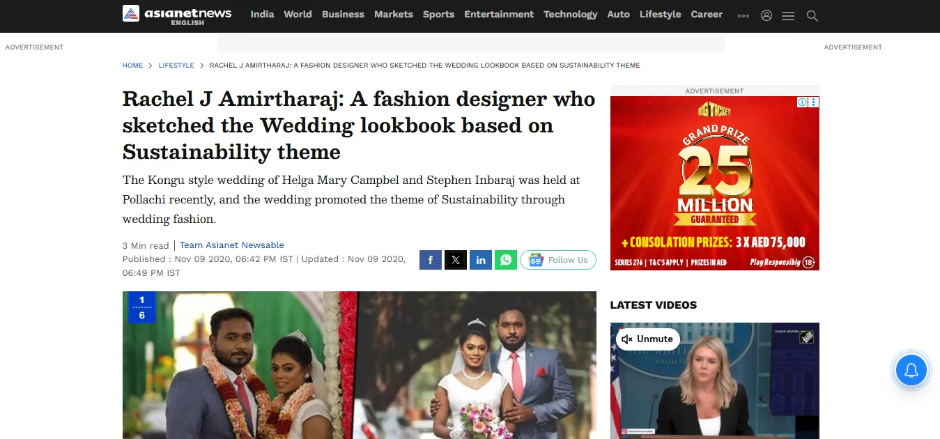 High-Fashion Bridal Look Preview By La
Fantaisie.
